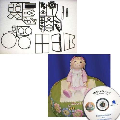 Make A Rag Doll Set Patchwork Cutters - Click Image to Close